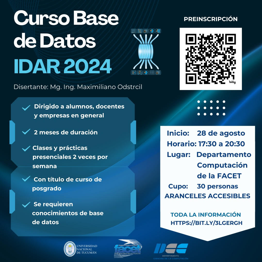Curso de Base de Datos: IDAR 2024