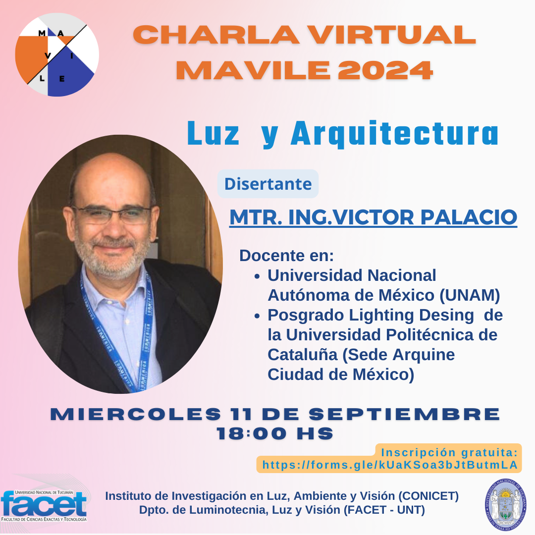 Charla Virtual: Luz y Arquitectura